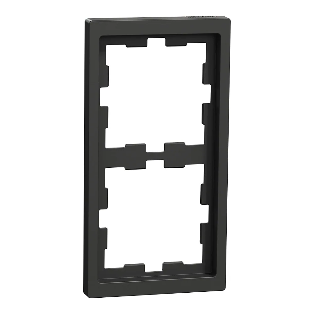Рамка D-Life 2-постова антрацит Schneider Electric MEG4020-6534