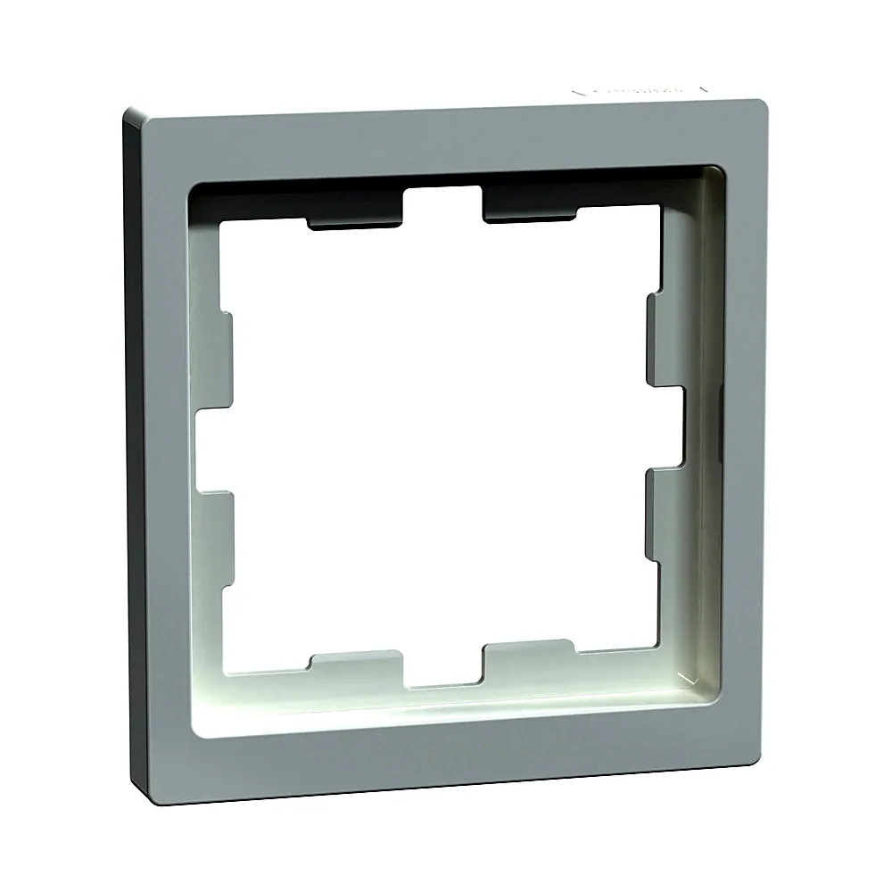 Рамка Schneider Electric D-Life 1-постова білий лотос MTN4010-6535