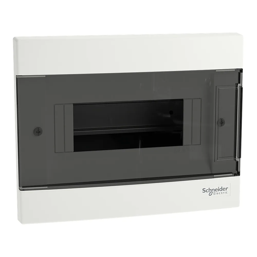 Модульний щит Easy9 EU врізний 1P 8 модулів димчасті двері Schneider Electric EZ9EUA108