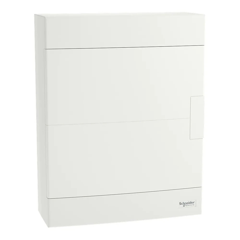 Модульний щит Easy9 EU навісний 2P 12 модулів білі двері Schneider Electric EZ9EUD212