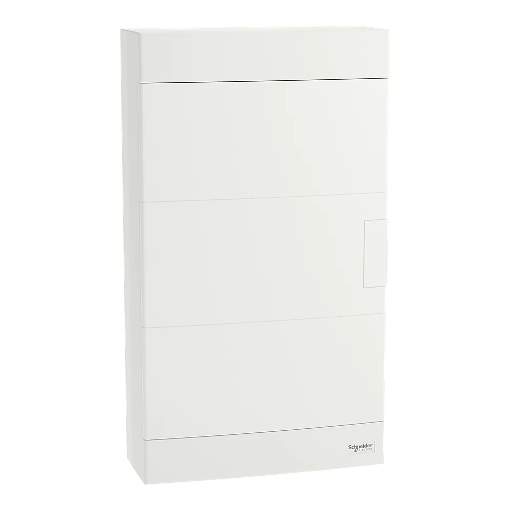 Модульний щит Easy9 EU навісний 3P 12 модулів білі двері Schneider Electric EZ9EUD312