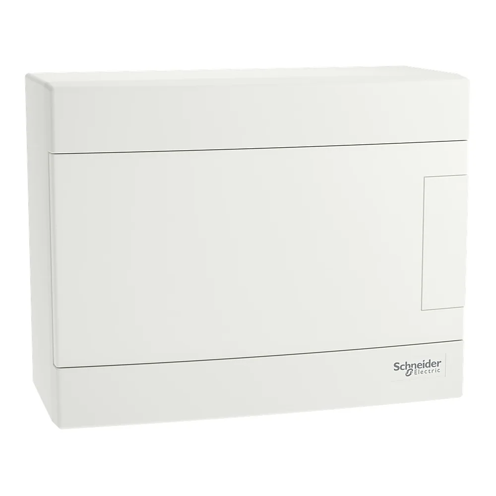 Модульний щит Easy9 EU навісний 1P 8 модулів білі двері Schneider Electric EZ9EUD108