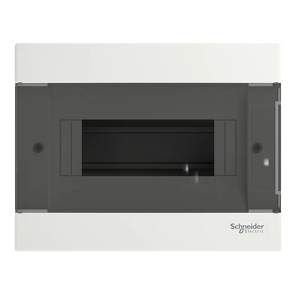 Модульний щит Easy9 EU навісний 1P 8 модулів димчасті двері Schneider Electric EZ9EUC108