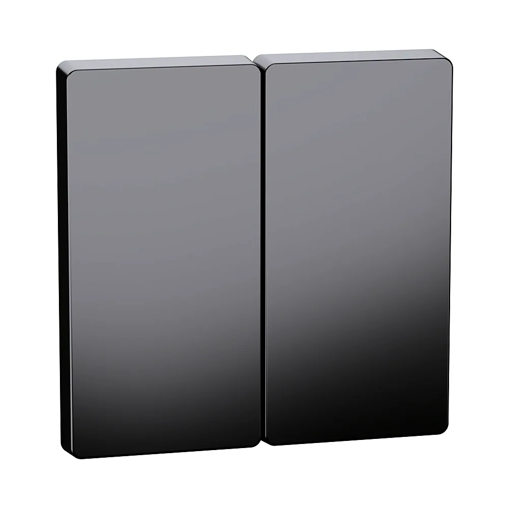 Клавіша Schneider Electric D-Life 2-на під нерж. сталь MEG3400-6036