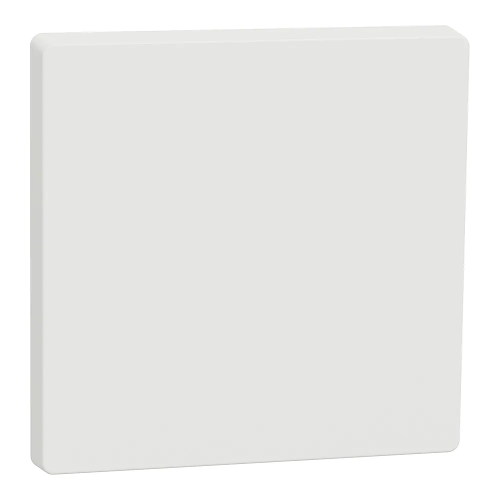 Накладка вимикача System Design 1-клавішного матовий білий Schneider Electric MTN3300-6037