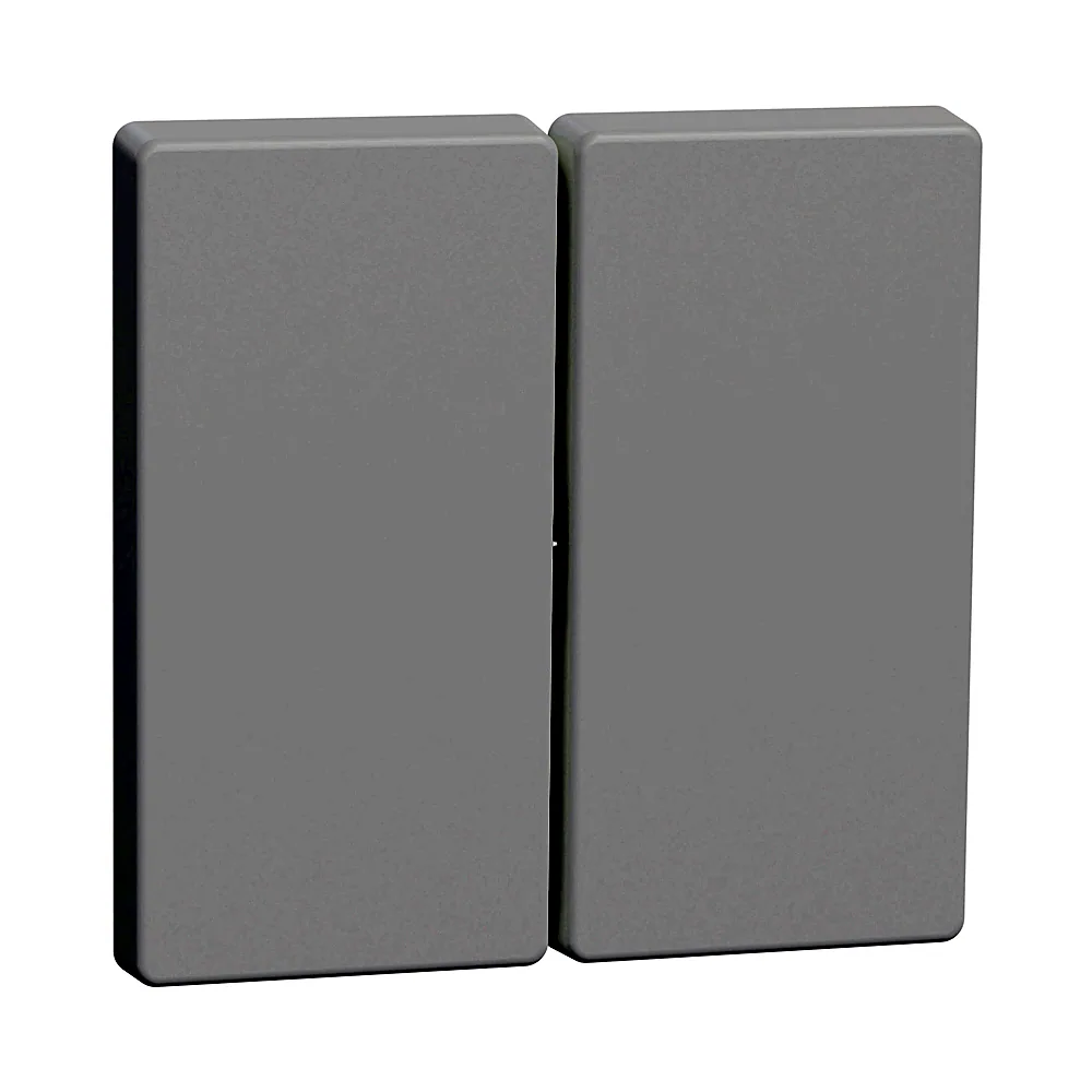 Накладка вимикача Schneider Electric System Design 2-кл матовий білий MTN3400-6037