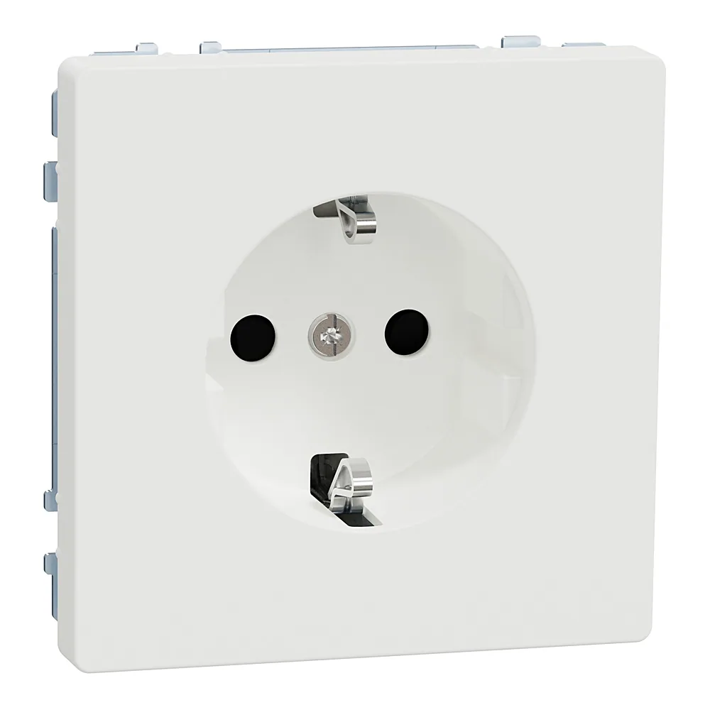 Розетка System Design 16 А матова біла Schneider Electric MTN2300-6037