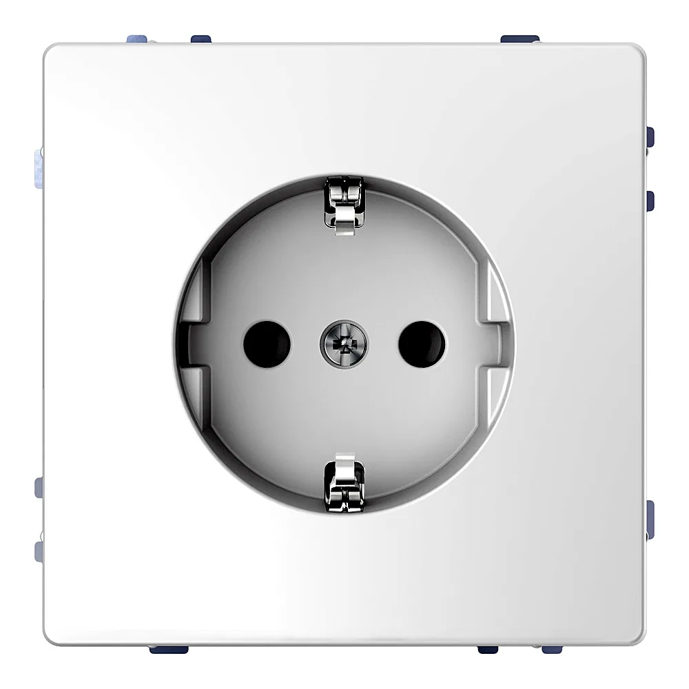 Розетка Schneider Electric D-Life 16А з з/к білий лотос MTN2301-6035