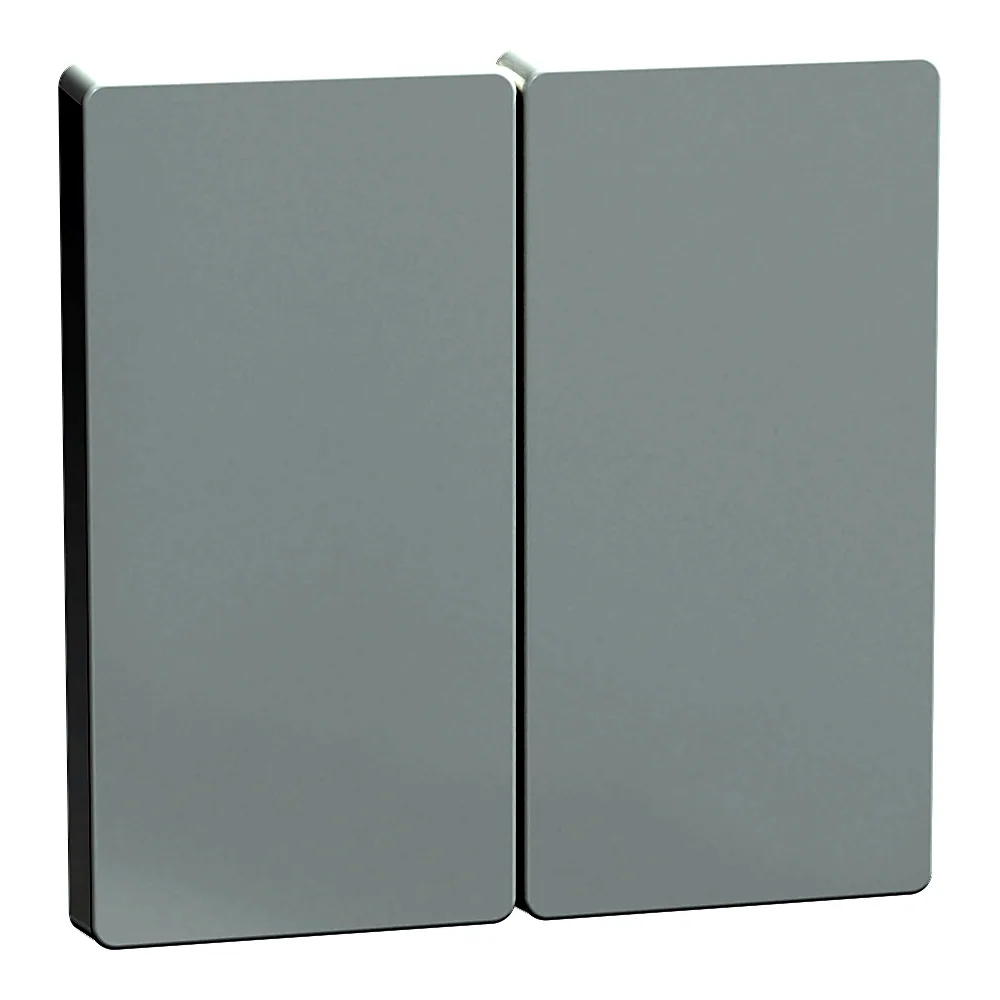 Клавіша D-Life для 2-клавішного вимикача білий лотос Schneider Electric MEG3400-6035