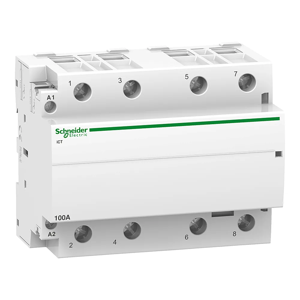 Модульний контактор Acti9 100 А 4NO 220/240 В Schneider Electric A9C20884