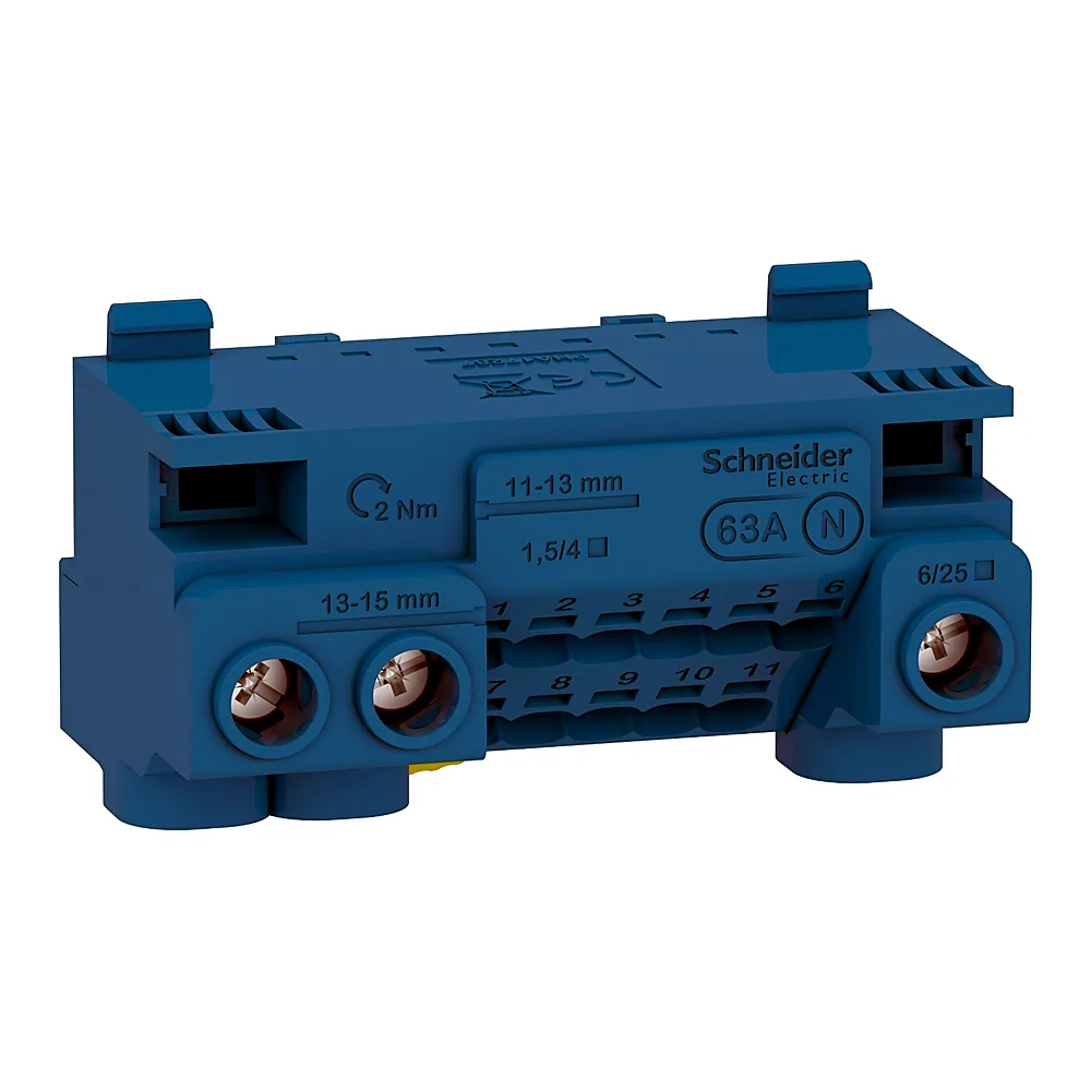 Клемний блок N 14 отв Schneider Electric LGYT1N14