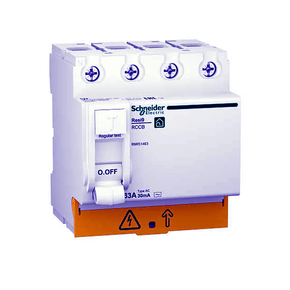 Диференційний вимикач Schneider Electric Resi9 4P 63A 30mA AC R9R51463