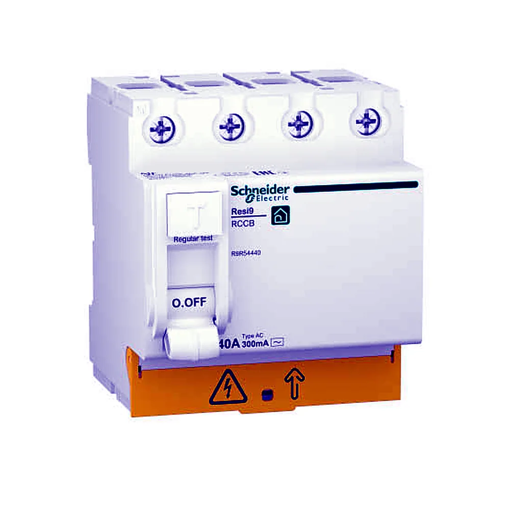 Диференційний вимикач Schneider Electric Resi9 4P 40A 300mA AC R9R54440