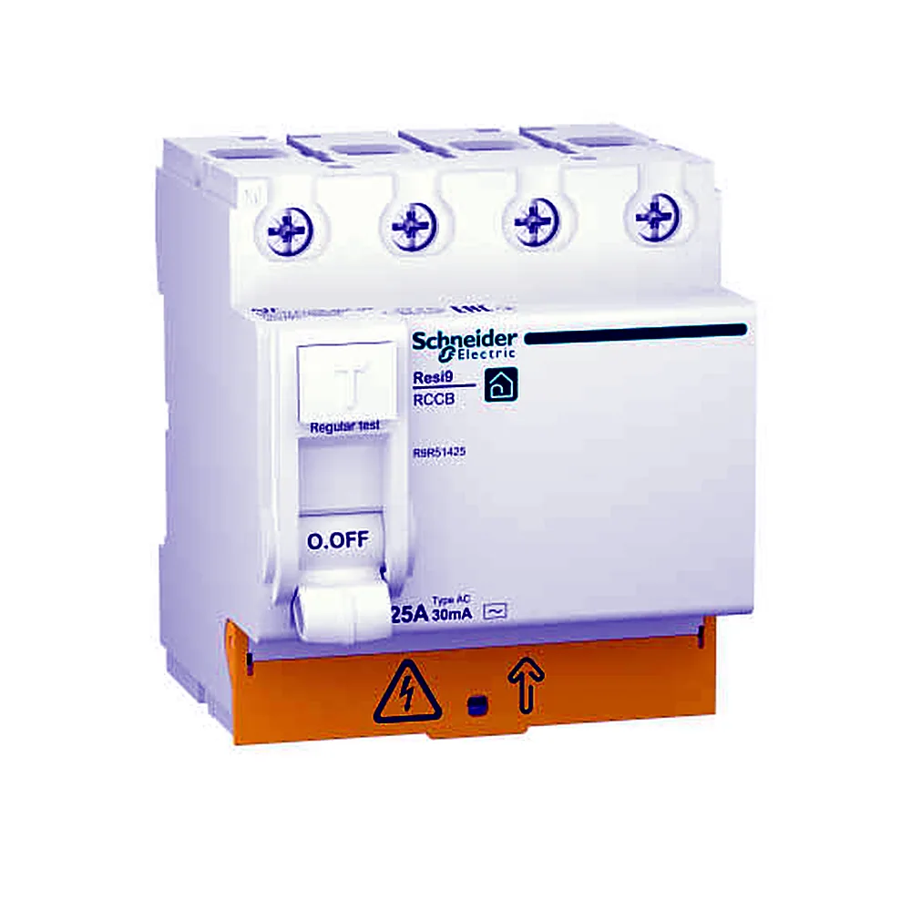 Диференційний вимикач Schneider Electric Resi9 4P 25A 30mA AC R9R51425