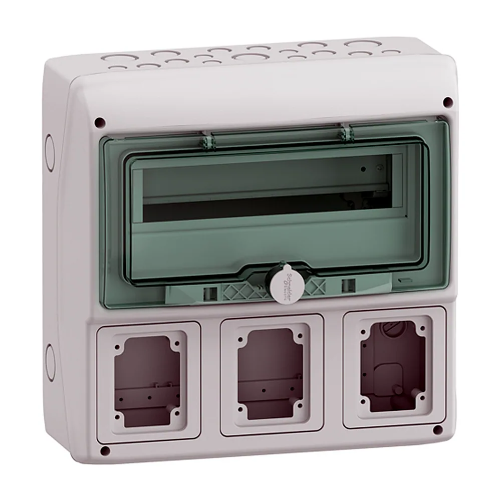 Щит Schneider Electric Mureva IP65 12 мод+3 отвори 13180