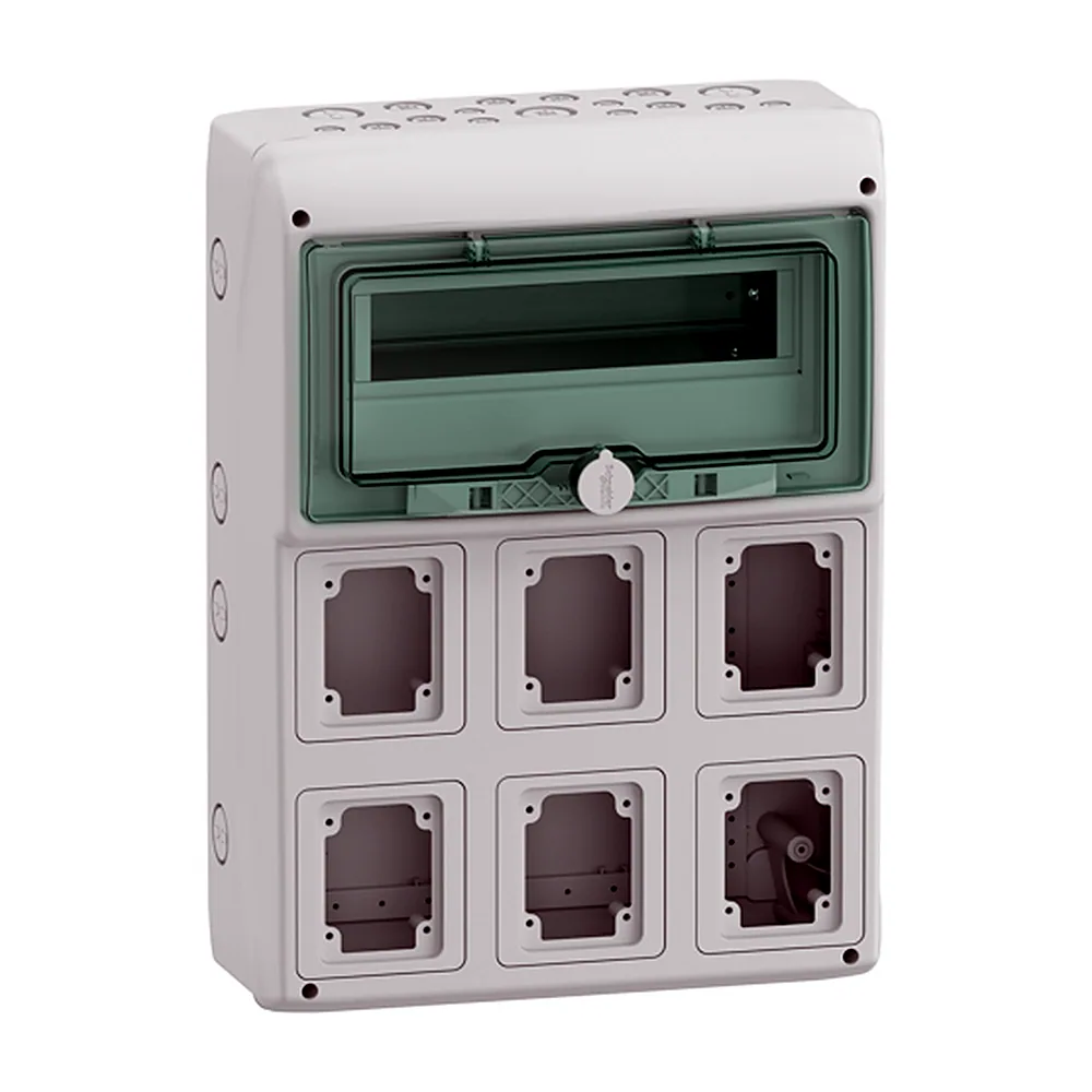 Щит Schneider Electric Mureva IP65 12 мод+6 отворів 13181
