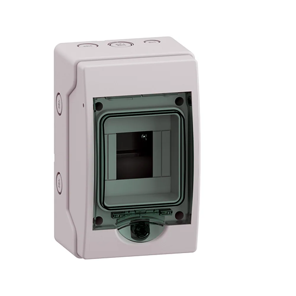 Щит Schneider Electric Mureva 4 мод. прозорі дверцята IP65 13976