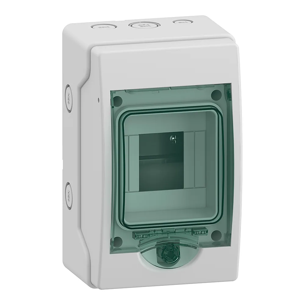 Модульний щит Mureva 4 модулі прозорі двері IP65 Schneider Electric 13976