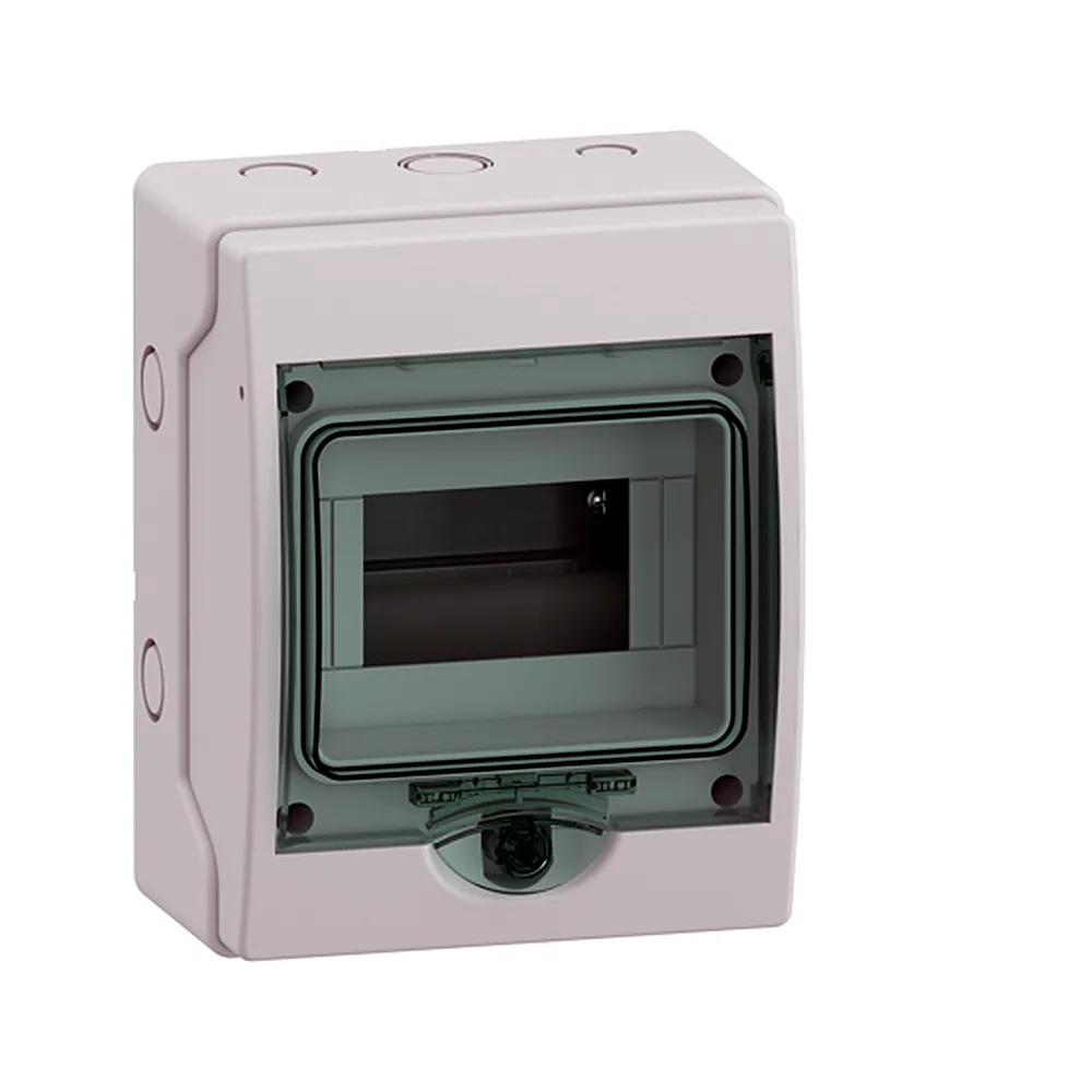 Щит Schneider Electric Mureva 6 мод. прозорі дверцята IP65 13977