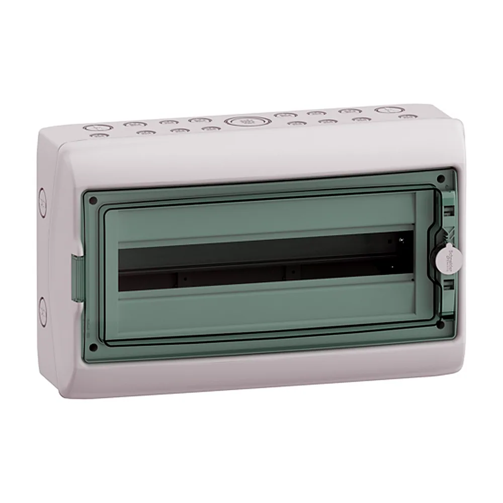 Щит Schneider Electric Mureva 18 мод. прозорі дверцята IP65 13982