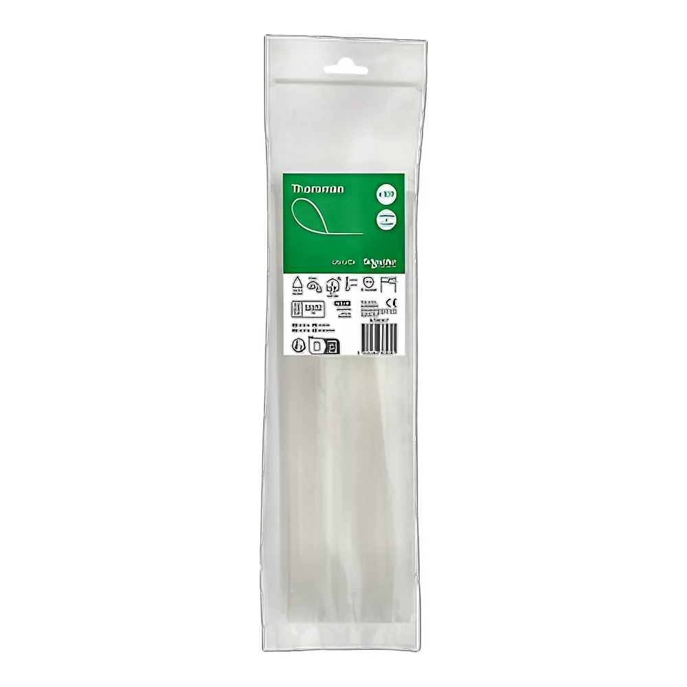 Кабельна стяжка 300х3,6 мм біла (100 шт) Schneider Electric IMT46417