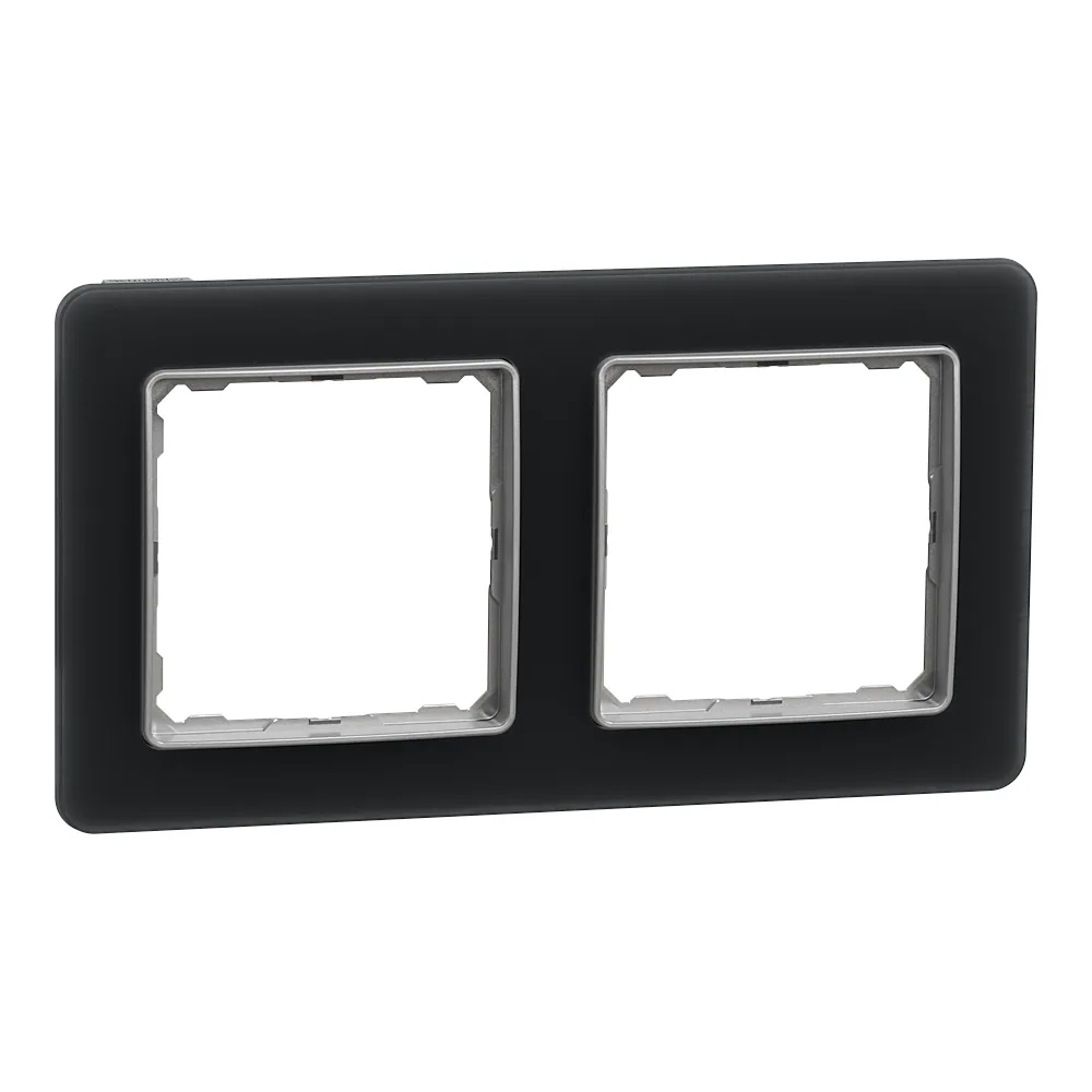 Рамка Sedna Elements 2-постова матове скло Schneider Electric SDD362802