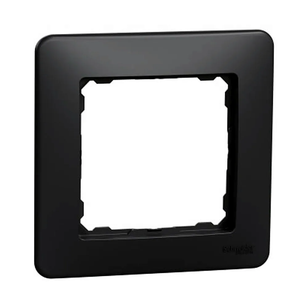 Рамка Schneider Electric Sedna Design 1-постова чорний SDD314801