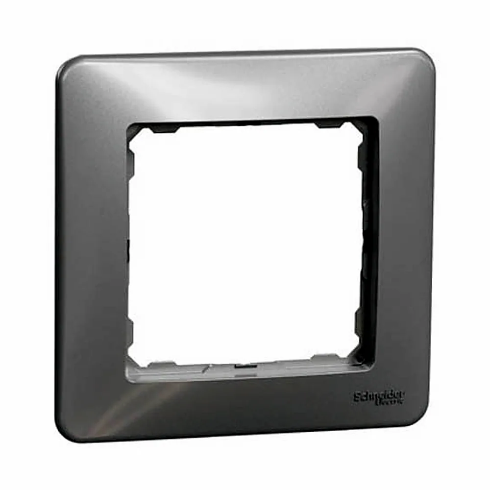 Рамка Schneider Electric Sedna Design 1-постова алюміній SDD313801