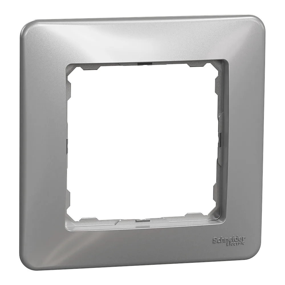 Рамка Sedna Design 1-постова алюміній Schneider Electric SDD313801