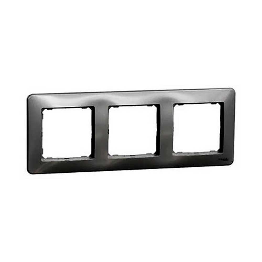 Рамка Schneider Electric Sedna Design 3-постова алюміній SDD313803