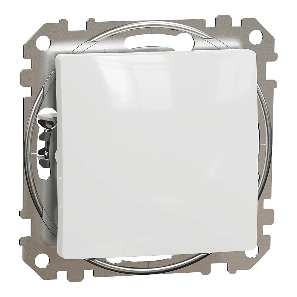 Вимикач Sedna Design 1-клавішний білий Schneider Electric SDD111101