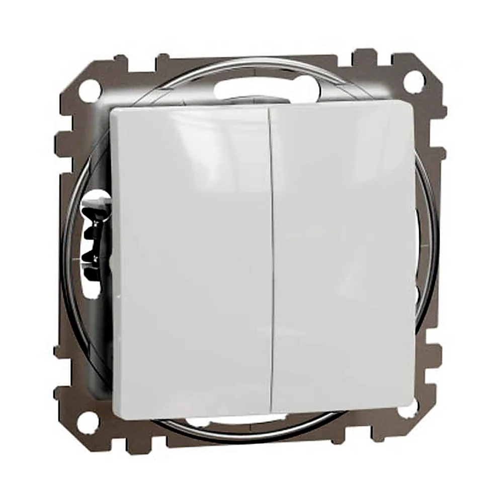 Вимикач Schneider Electric Sedna Design 2кл білий SDD111105