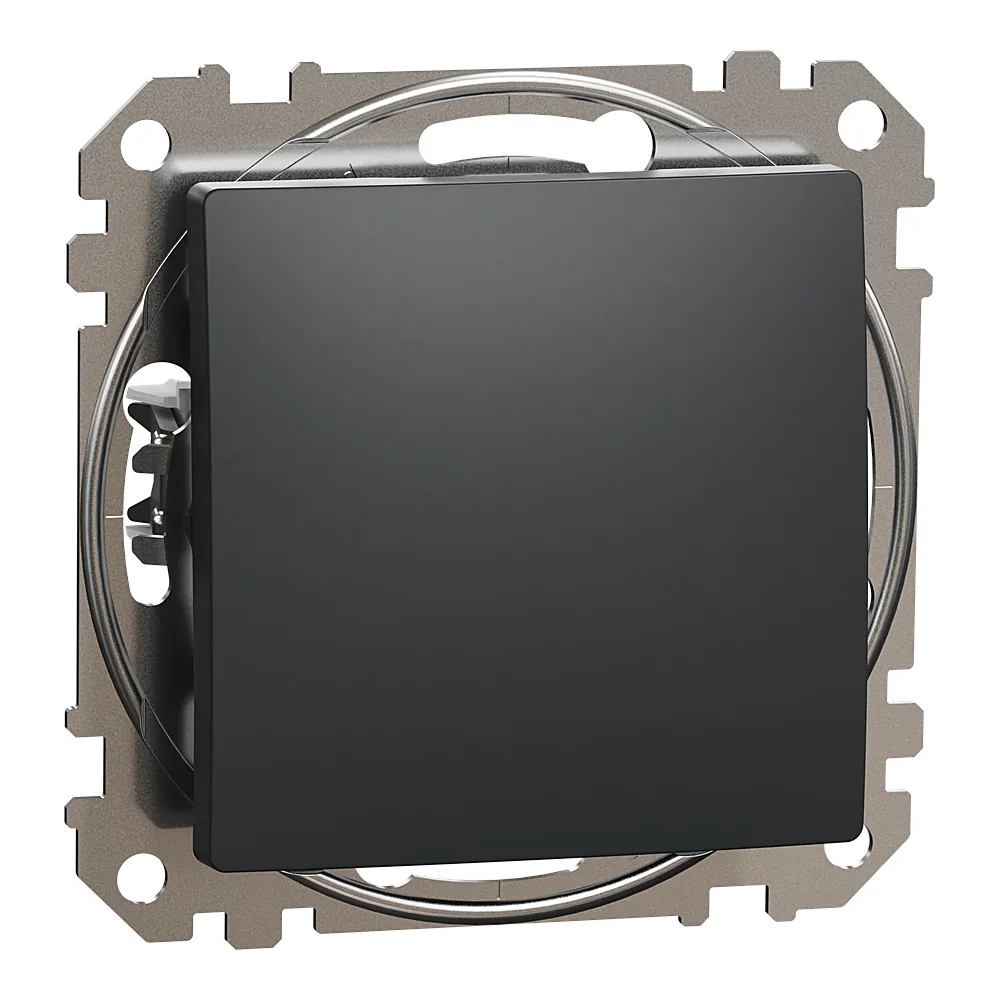 Перемикач проміжний Sedna Design чорний Schneider Electric SDD114107