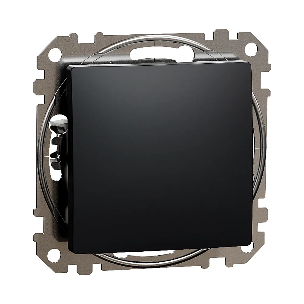 Кнопка Schneider Electric Sedna Design чорний SDD114111