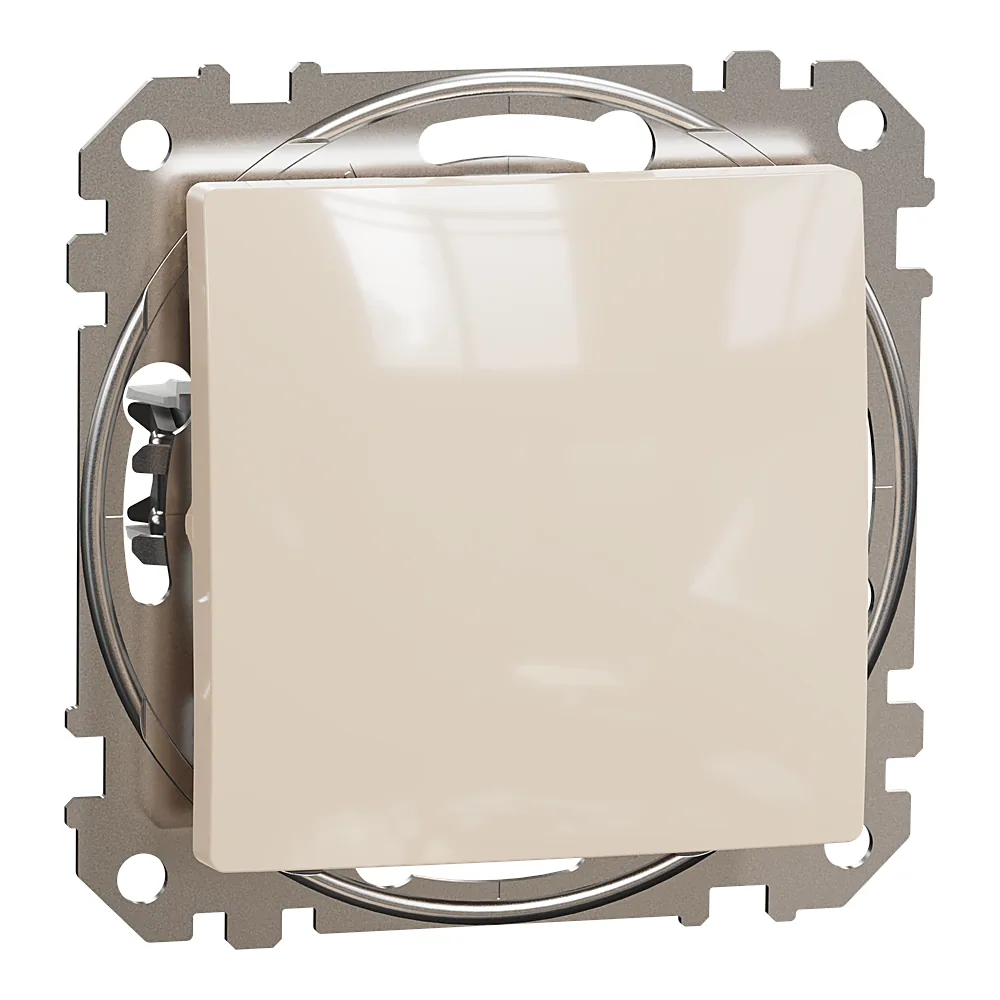 Вимикач Sedna Design 1-клавішний бежевий Schneider Electric SDD112101