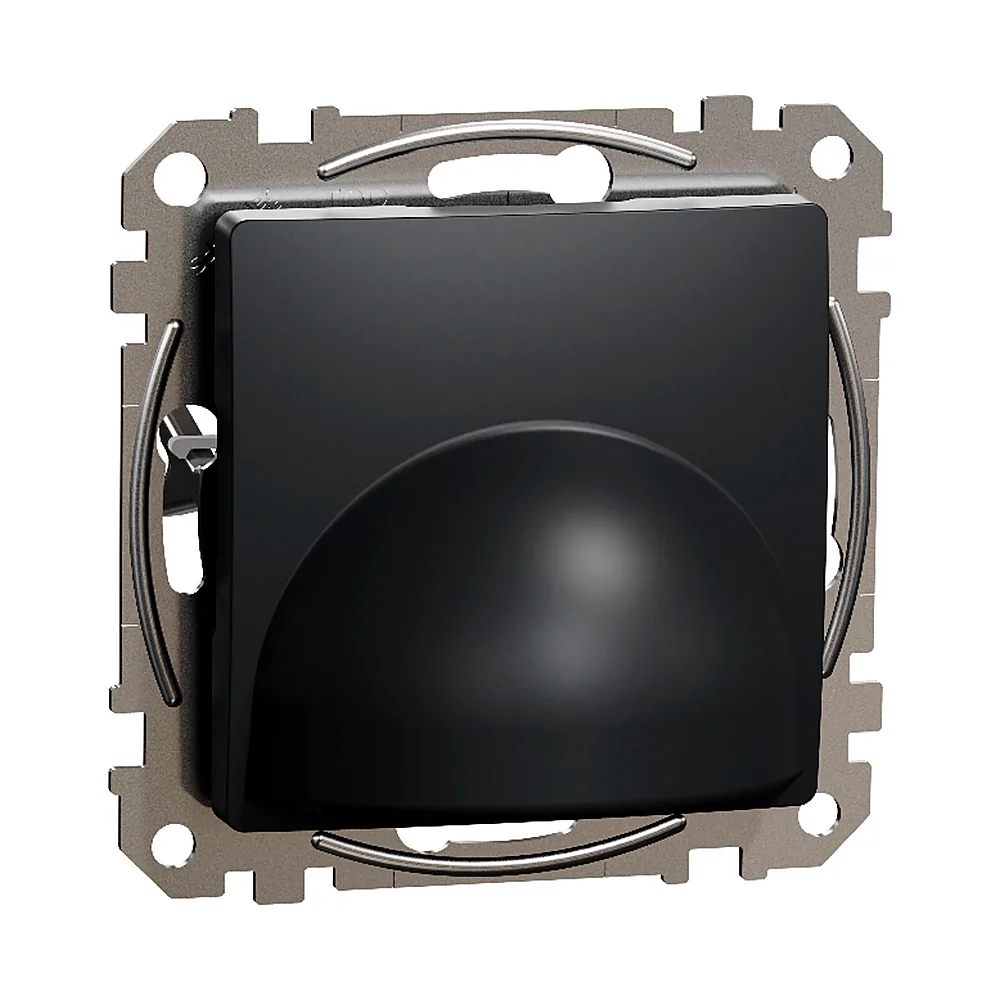 Розетка для виводу кабелю Schneider Electric Sedna Design чорна SDD114903