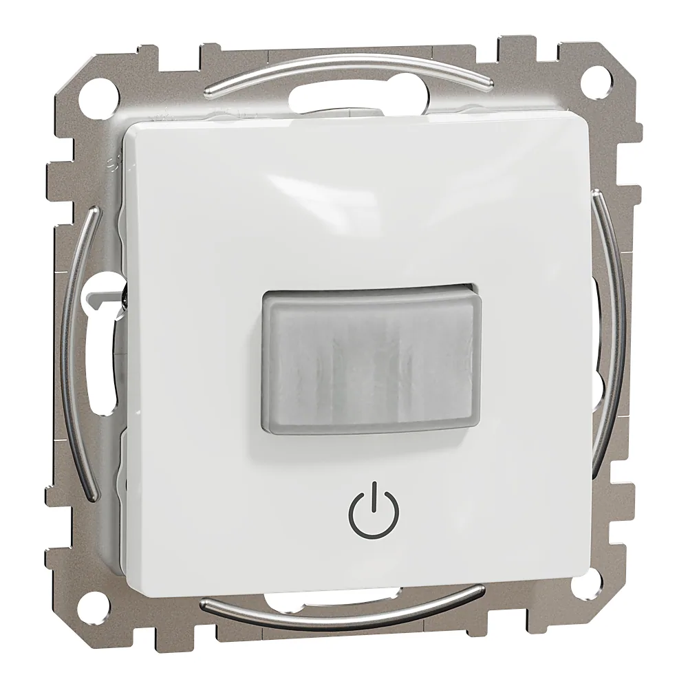 Датчик руху з вимикачем Sedna Design 10 А білий Schneider Electric SDD111504