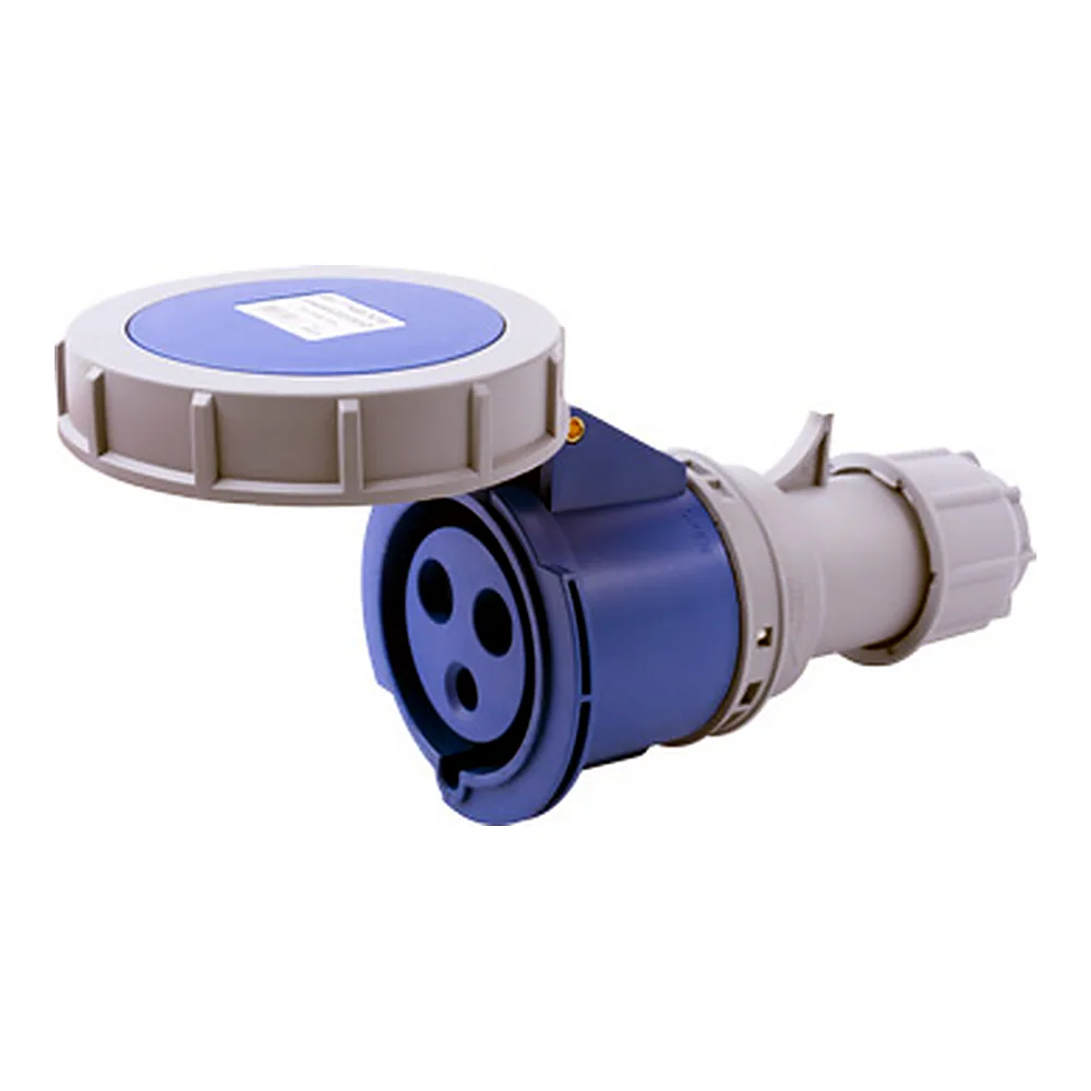 Розетка силова E.NEXT INDUSTRIAL IP67 e.socket.223.32.67 3P 230V 32A i082016