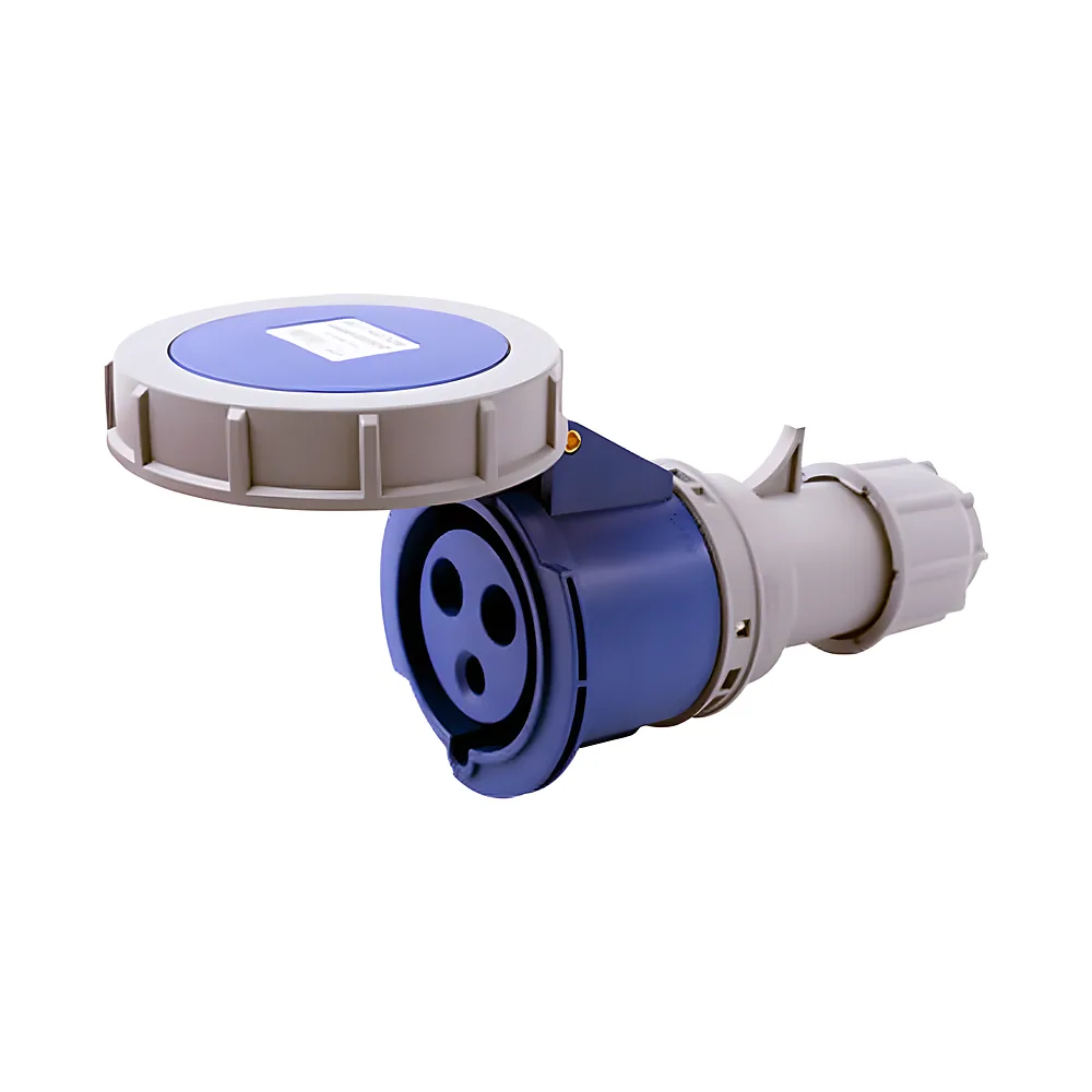 Силова розетка INDUSTRIAL IP67 e.socket.223.32.67 3P 230 В 32 А E.NEXT i082016