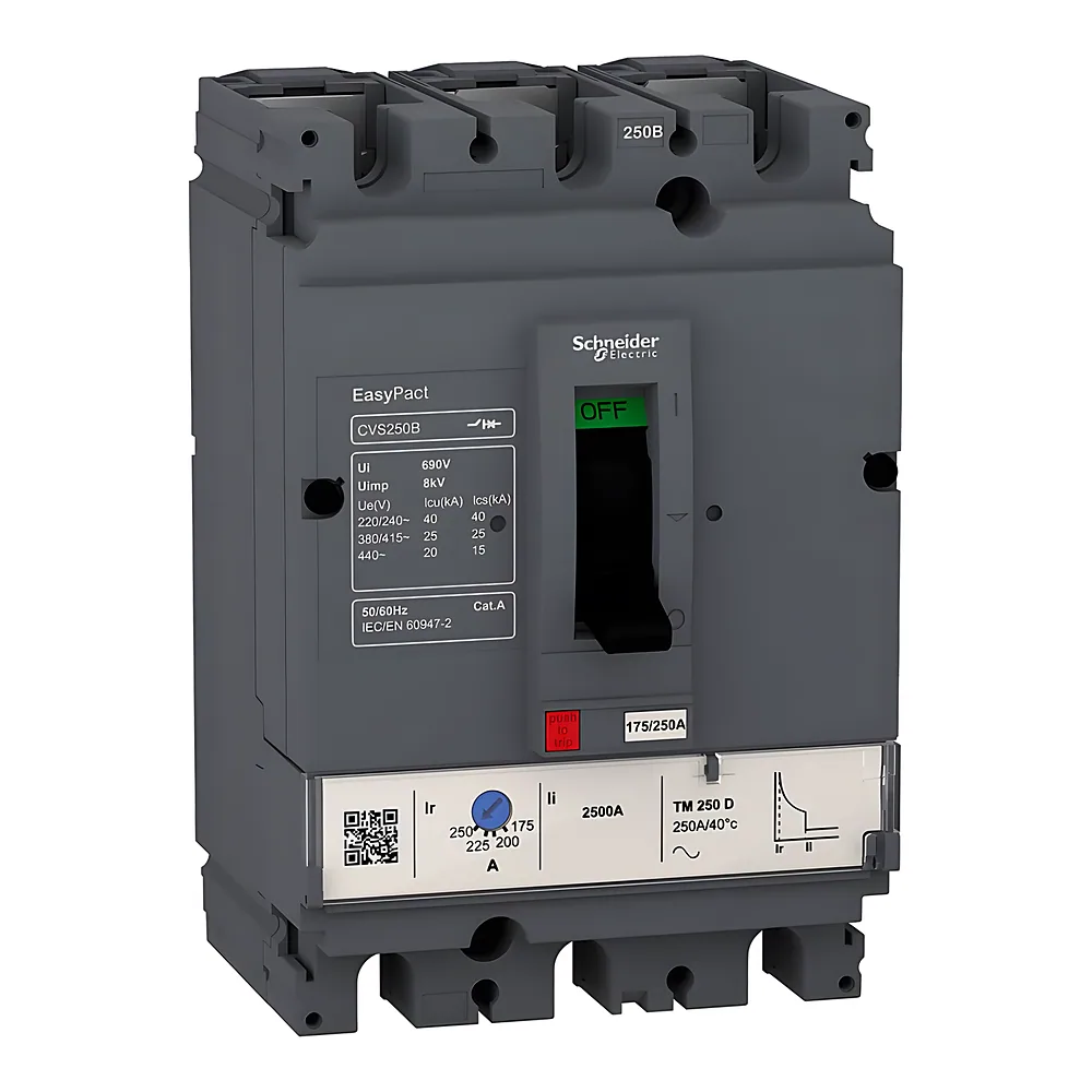 Автоматичний вимикач EasyPact CVS100B TM80D 3P3D 25 кА Schneider Electric LV510306