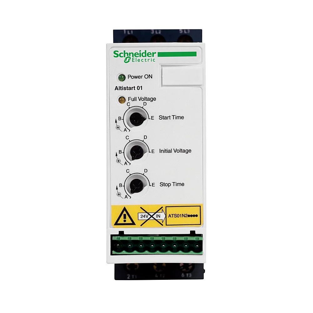 Пристрій плавного пуску Schneider Electric ATS01N206QN 6A 380-415V 1,5-3 кВт ATS01N206QN