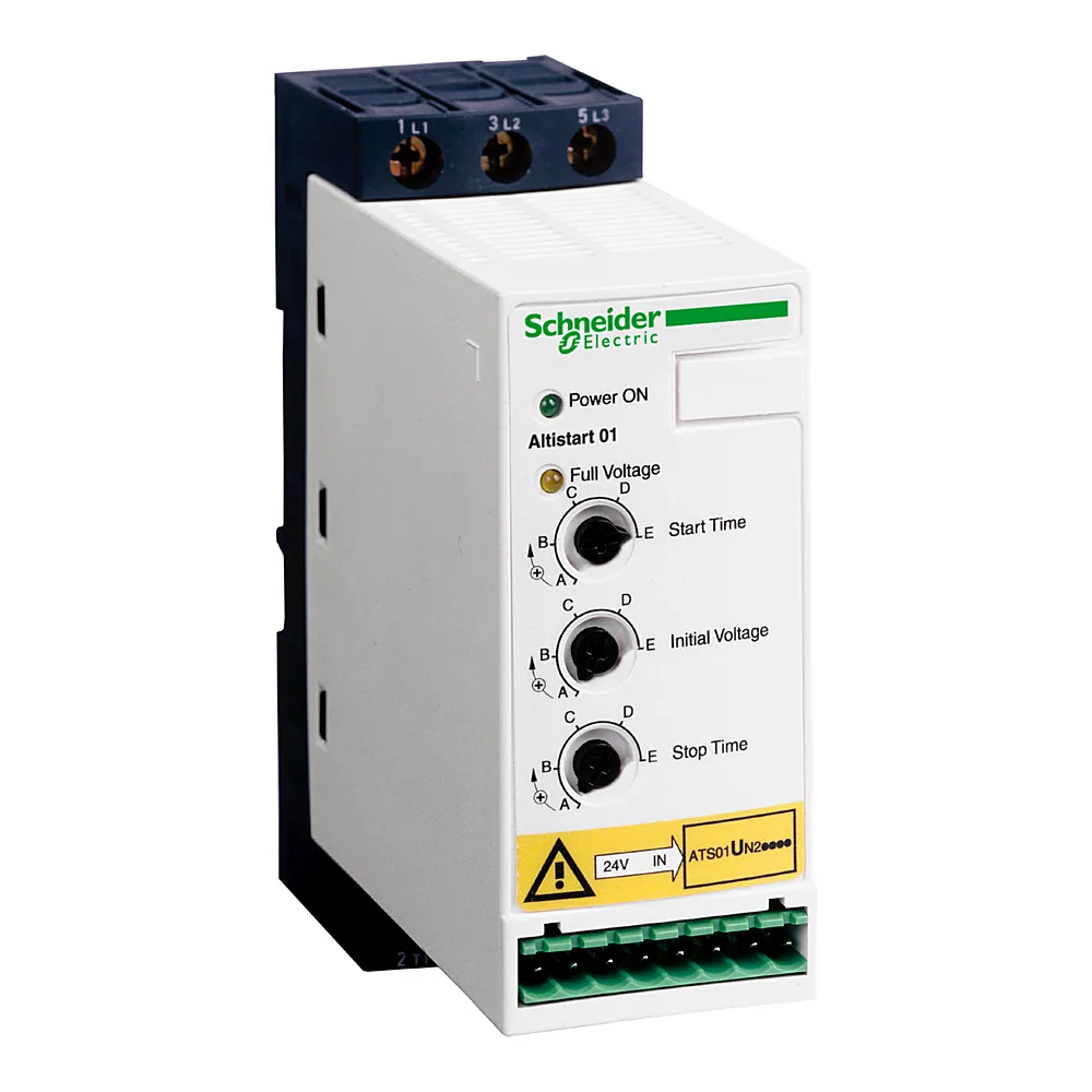 Пристрій плавного пуску Altistart 01 ATS01 12 А 400 В Schneider Electric ATS01N212QN