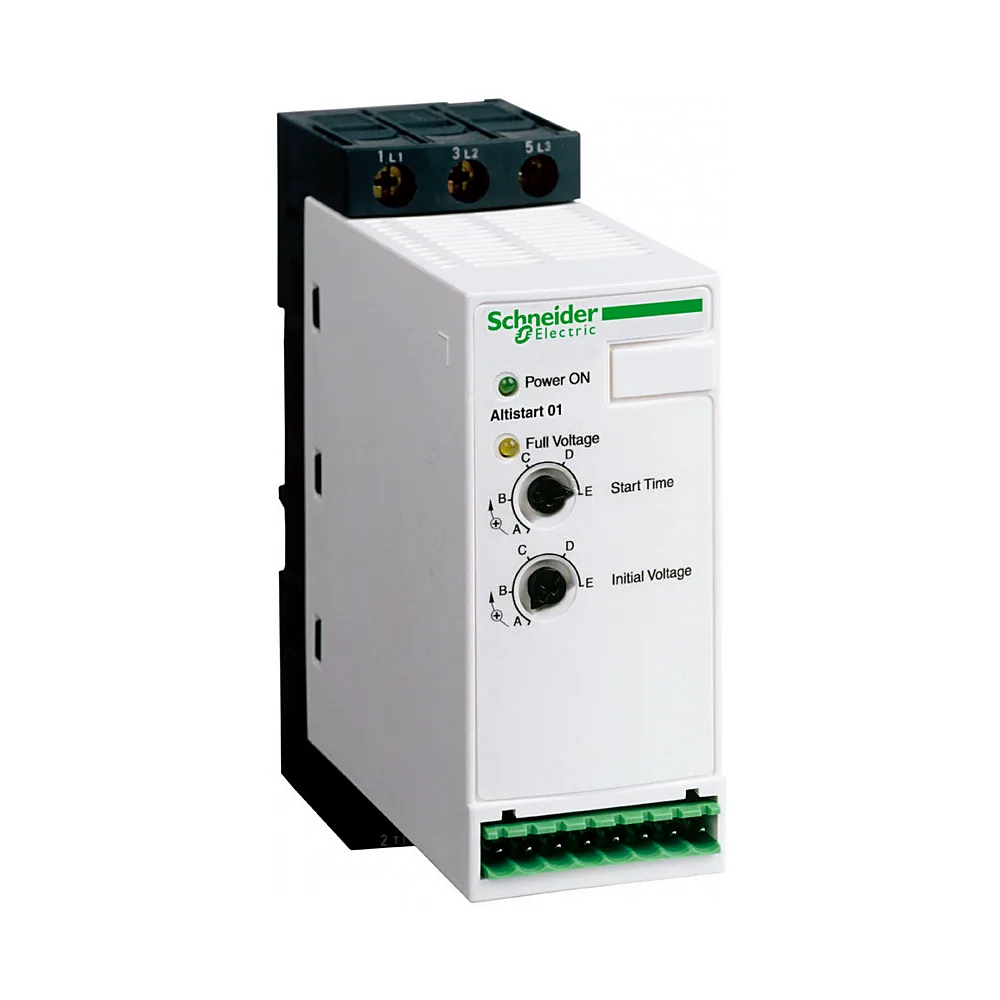 Пристрій плавного пуску Schneider Electric ATS01N112FT 12A 110-480V 1,5-5,5 кВт ATS01N112FT