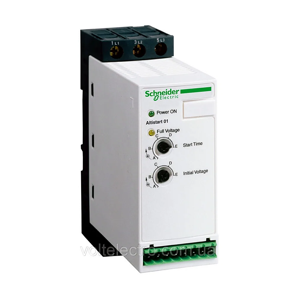 Пристрій плавного пуску 1-фазне 2,2 кВт, 3-фазне 7,5кВт, Schneider Electric