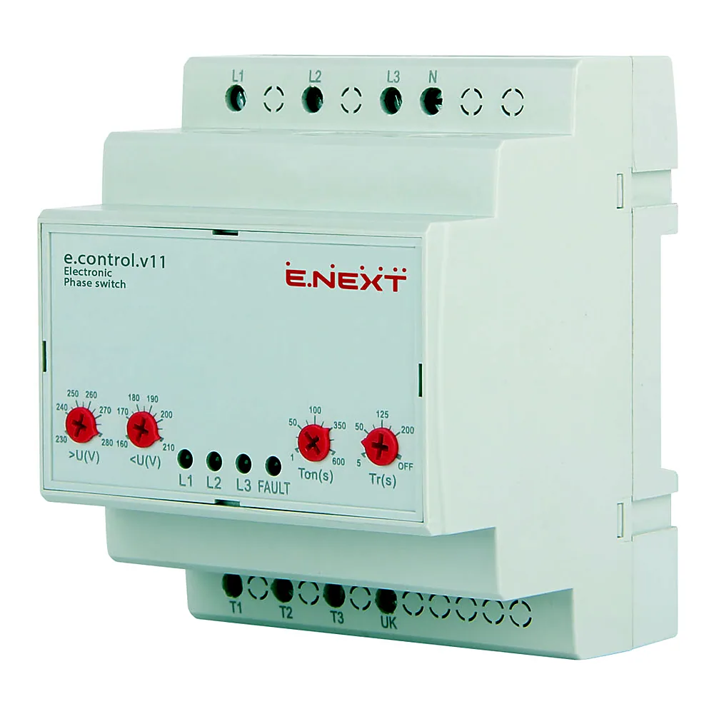 Реле вибору фаз E.NEXT e.control.v11 16A p0690016