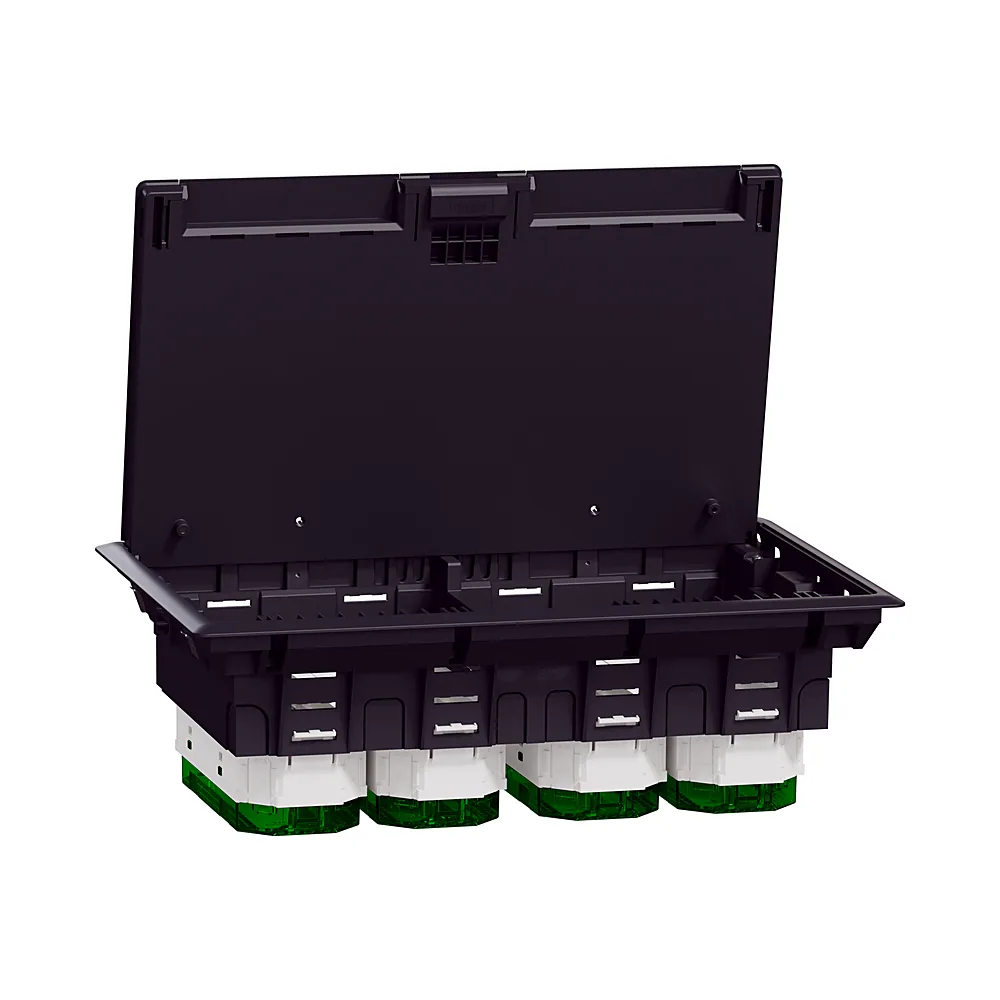 Підлоговий лючок Schneider Electric Unica System+ 12 модулів INS52126