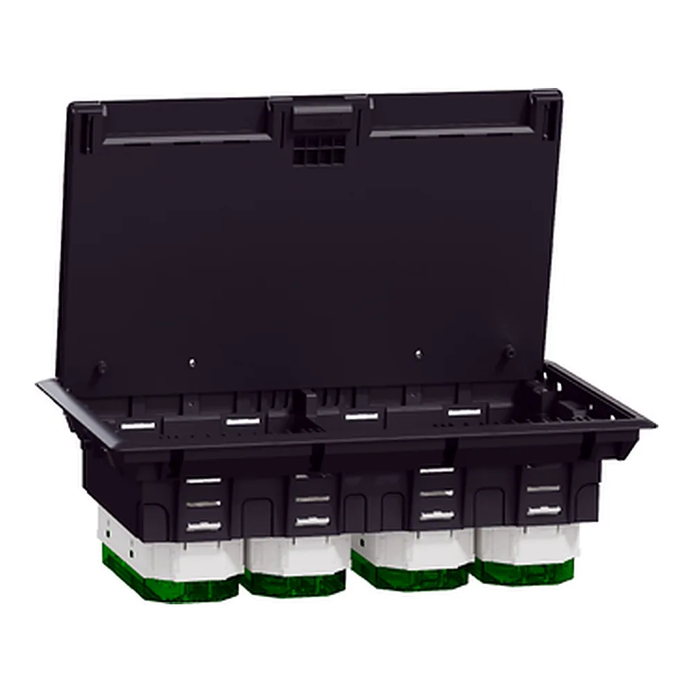 Лючок підлоговий Unica System+ 12 модулів Schneider Electric INS52126