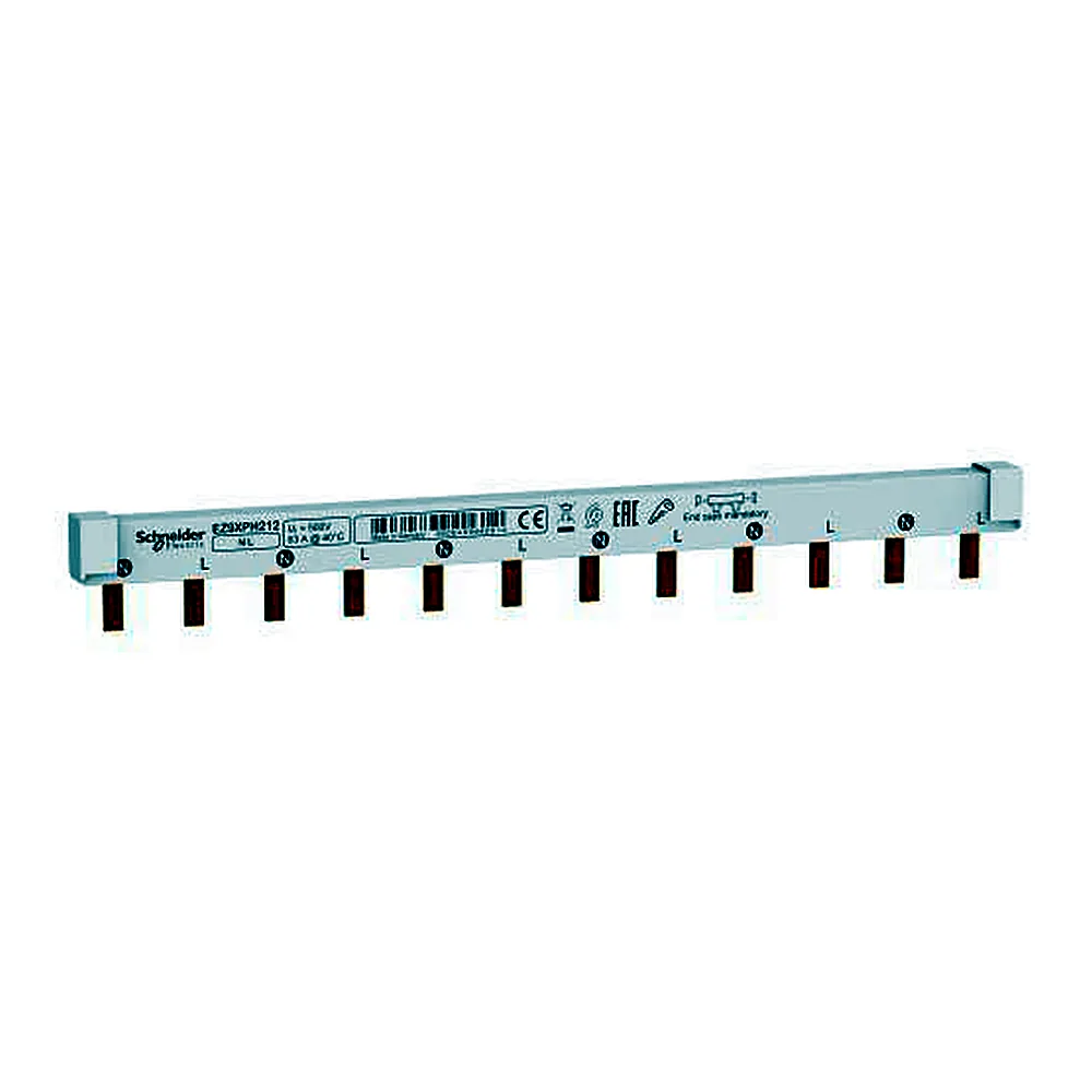 Шина гребінчаста Schneider Electric EASY9 2P 63A 12M EZ9XPH212
