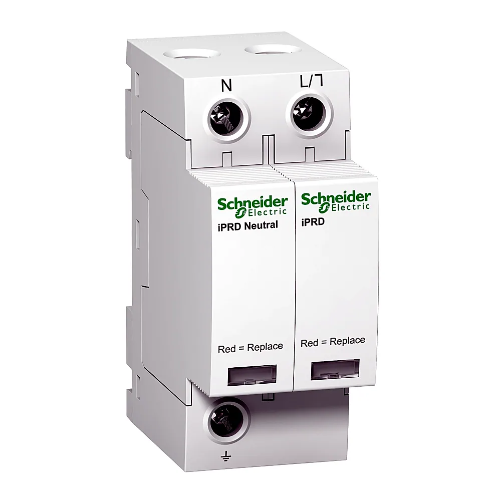 Обмежувач імпульсних перенапруг Schneider Electric iPRD20 20/5кА 350В 1P+N A9L20500