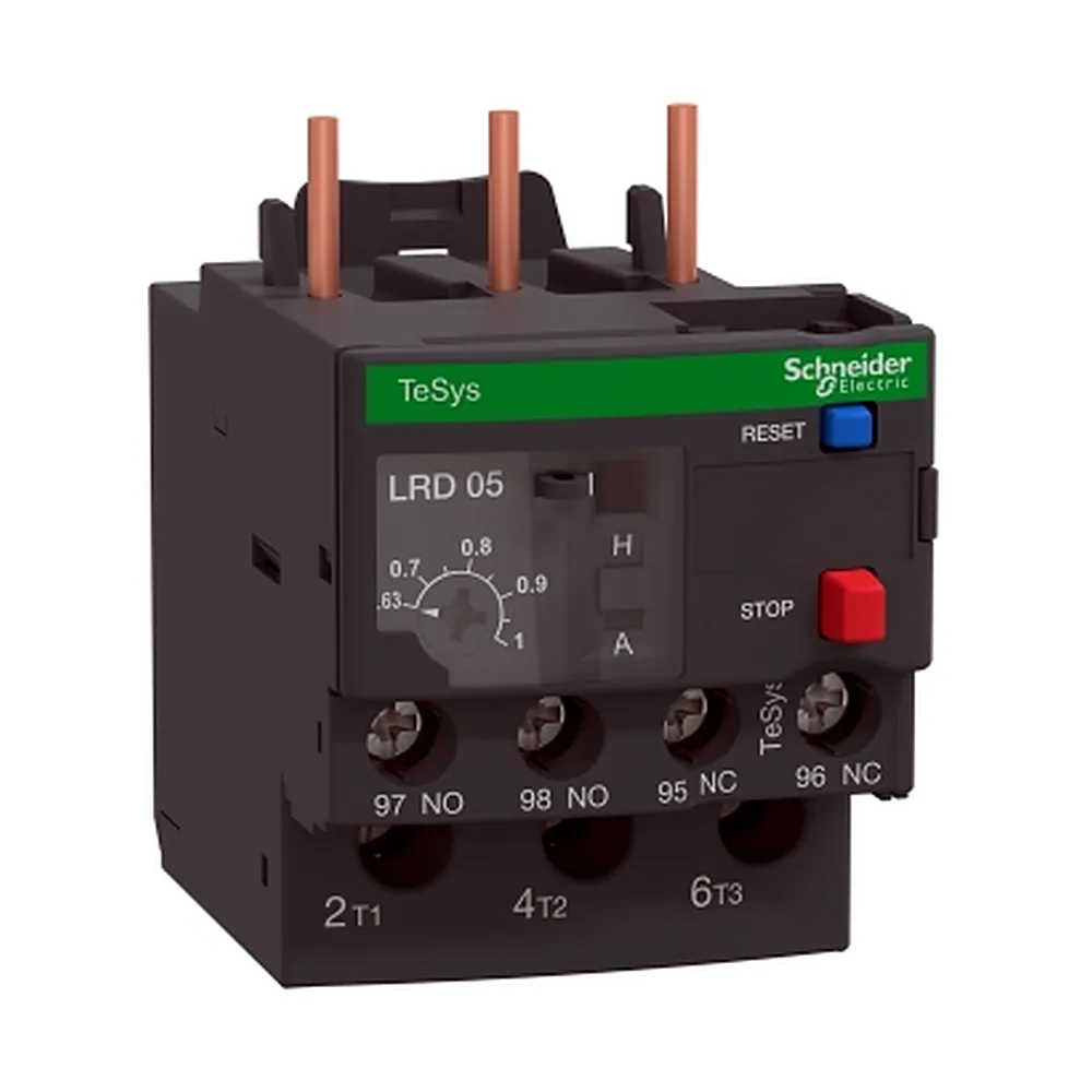 Теплове реле Schneider Electric TeSys LRD LRD12 5,5-8A